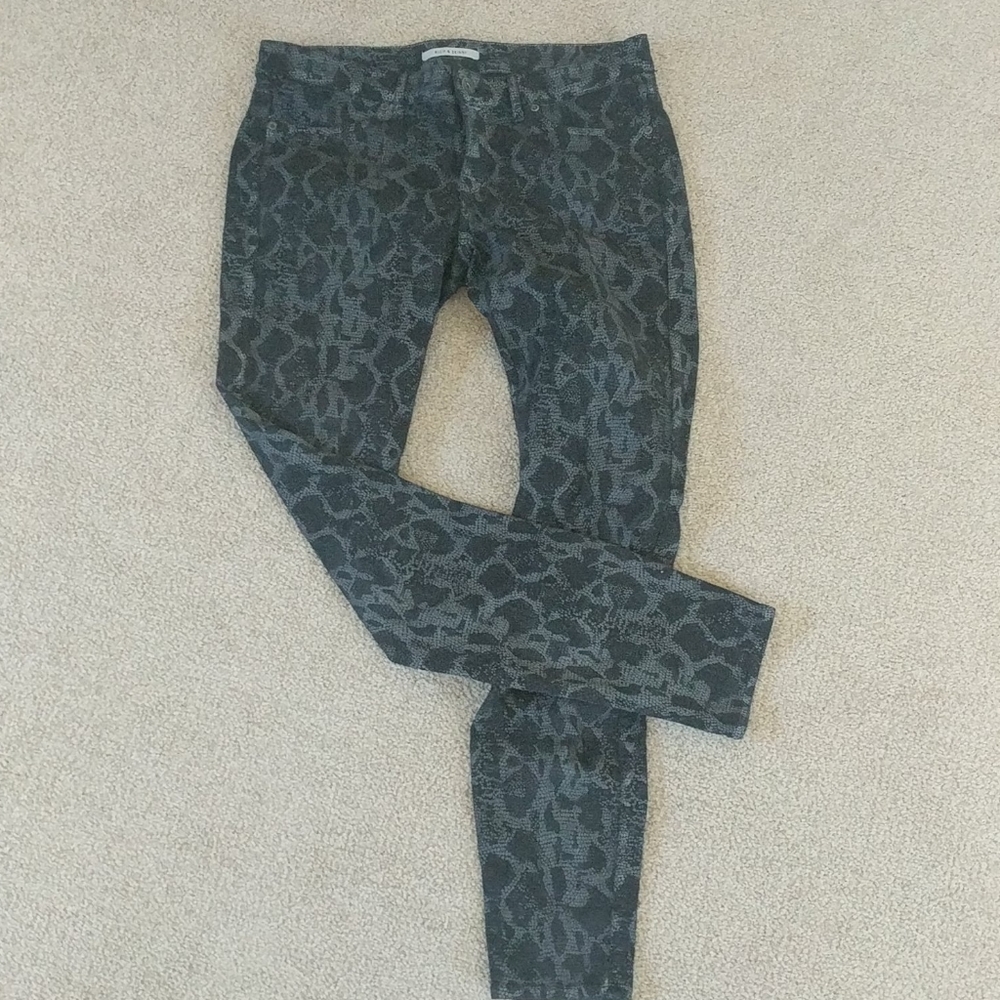 Rich & Skinny snake print jeans 29